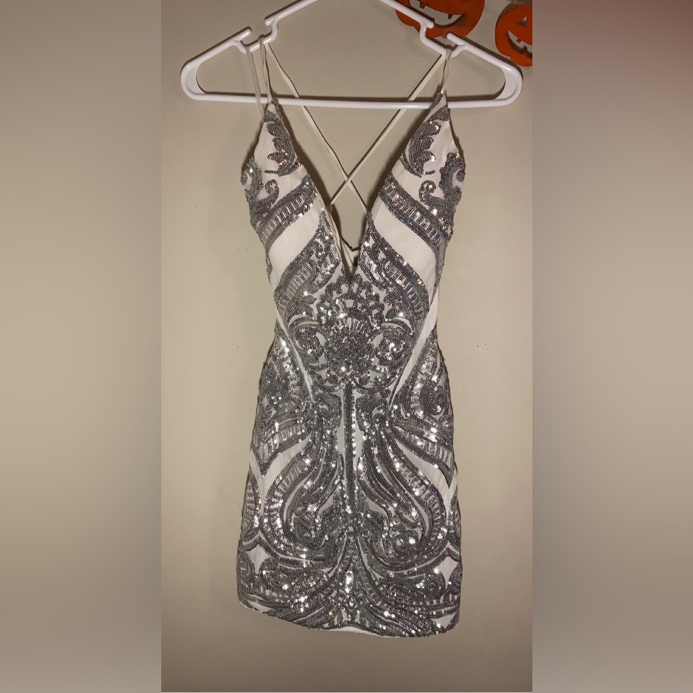 Stunning In Sequins Dress